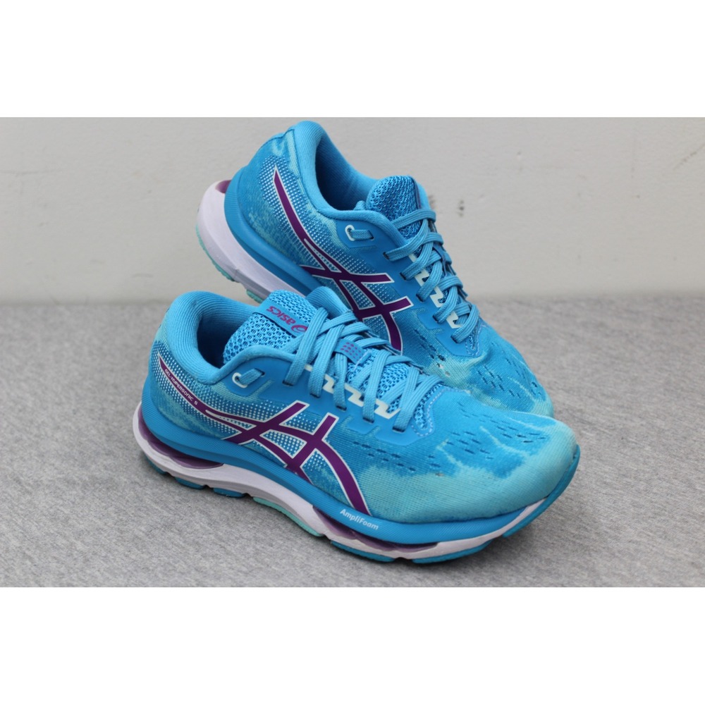 Asics Shoes Womens 5.5 Blue Gel-Hypersonic 5 Running Sneakers 1012B801 Athletic